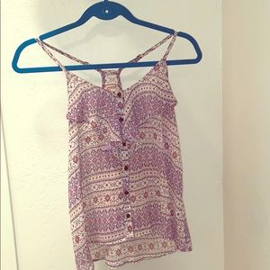 Racer back formal tank